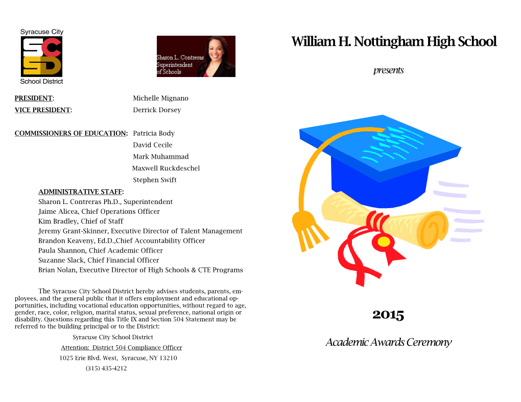 William H. Nottingham High School