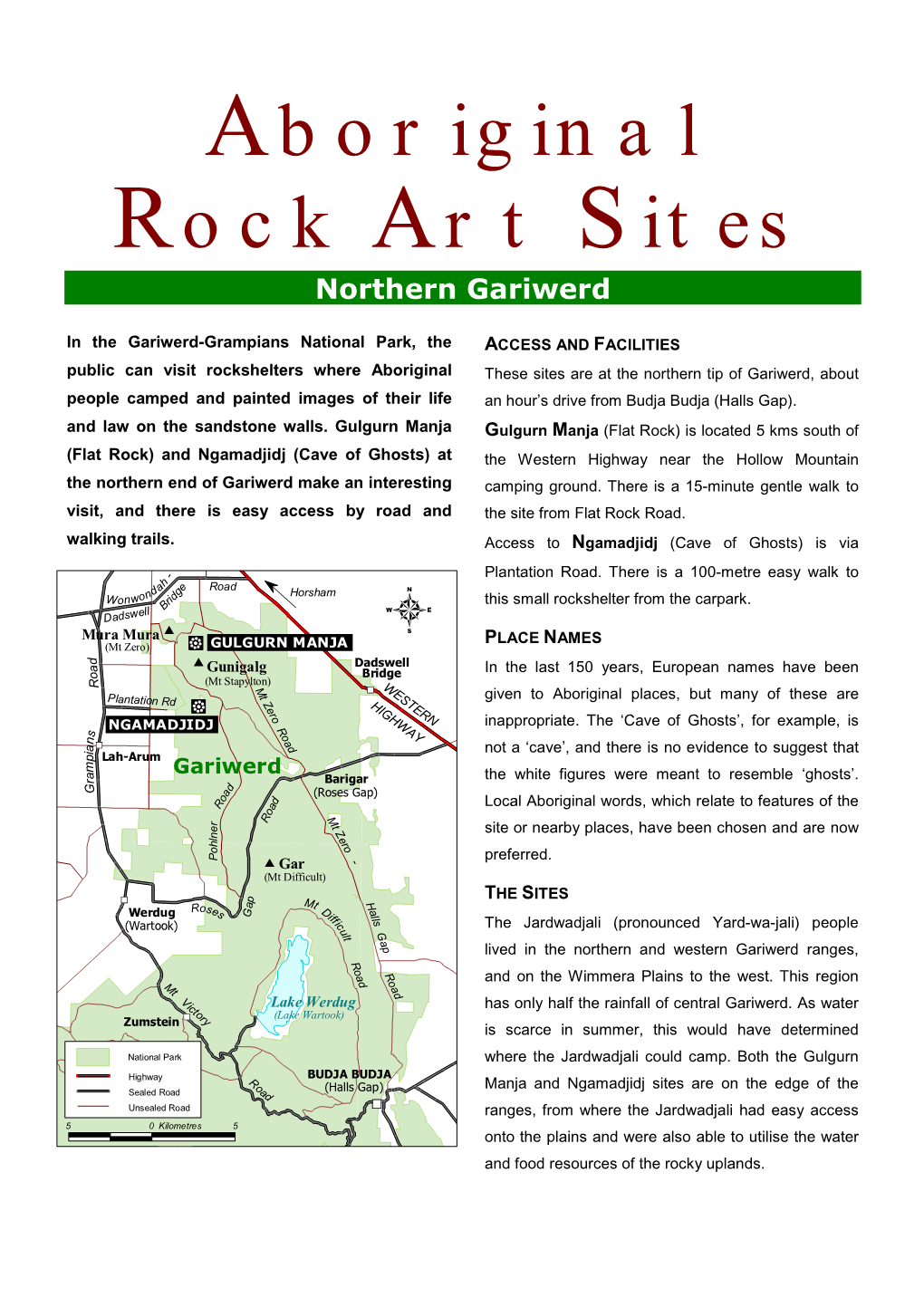 Grampians National Park Rock Art Shelters