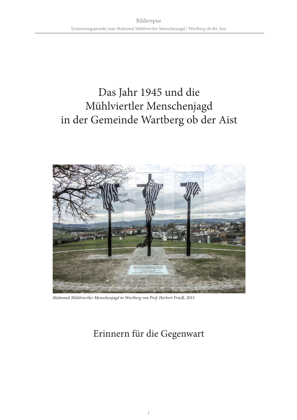 Das Jahr 1945 Und Die Mühlviertler Menschenjagd in Der Gemeinde Wartberg Ob Der Aist