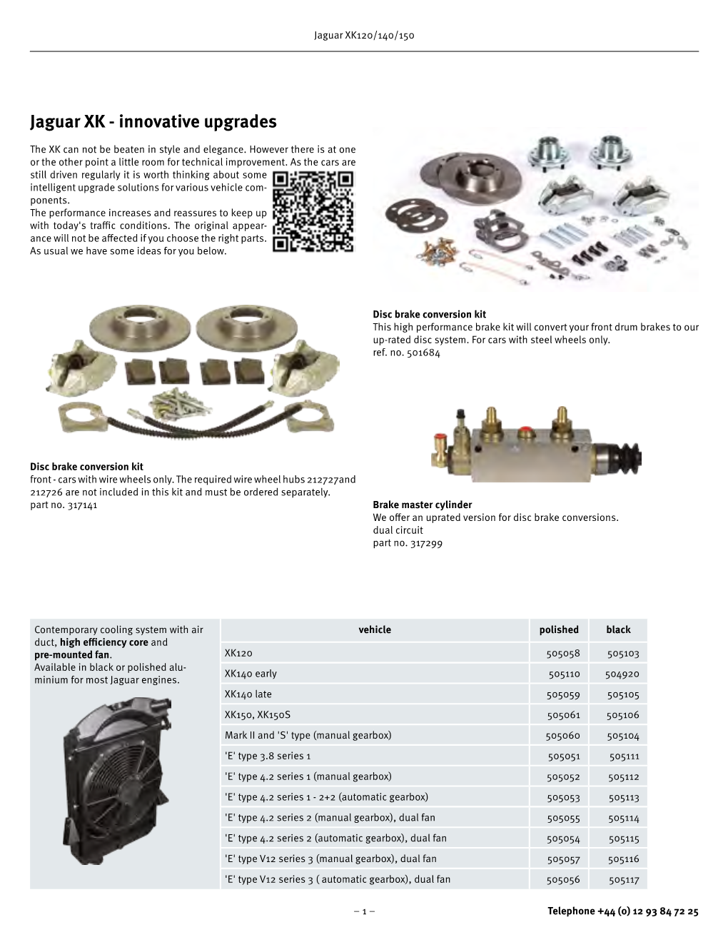 Jaguar XK120/140/150