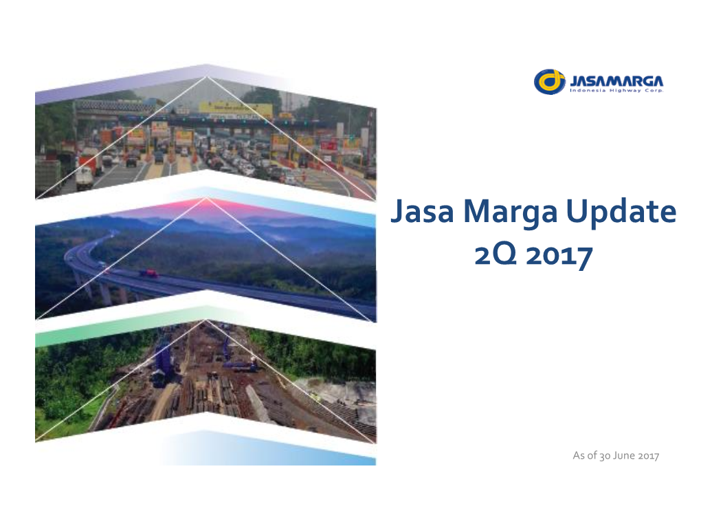 Jasa Marga Update 2Q 2017