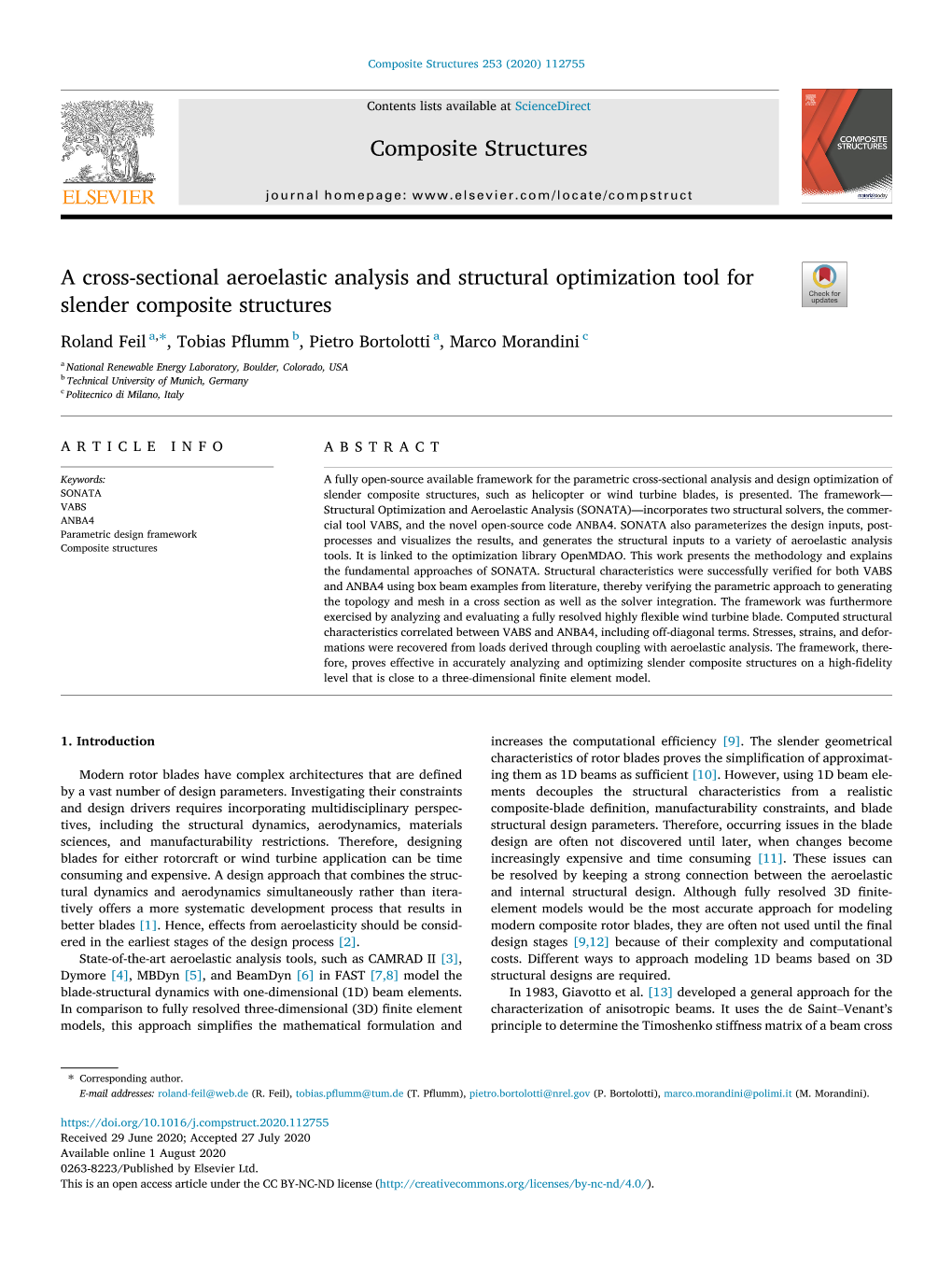 A Cross-Sectional Aeroelastic Analysis and Structural Optimization Tool For