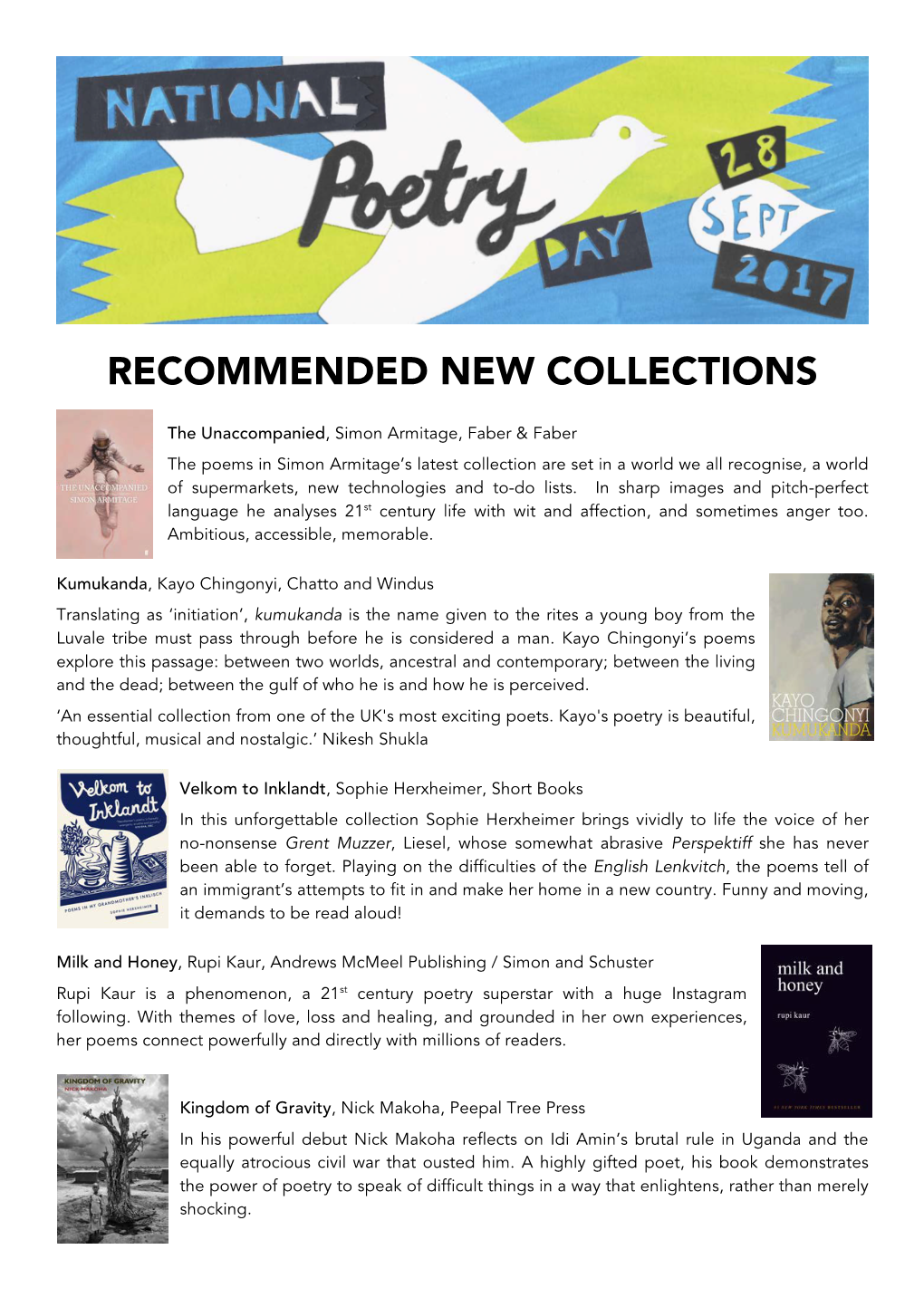 Recommended New Collections