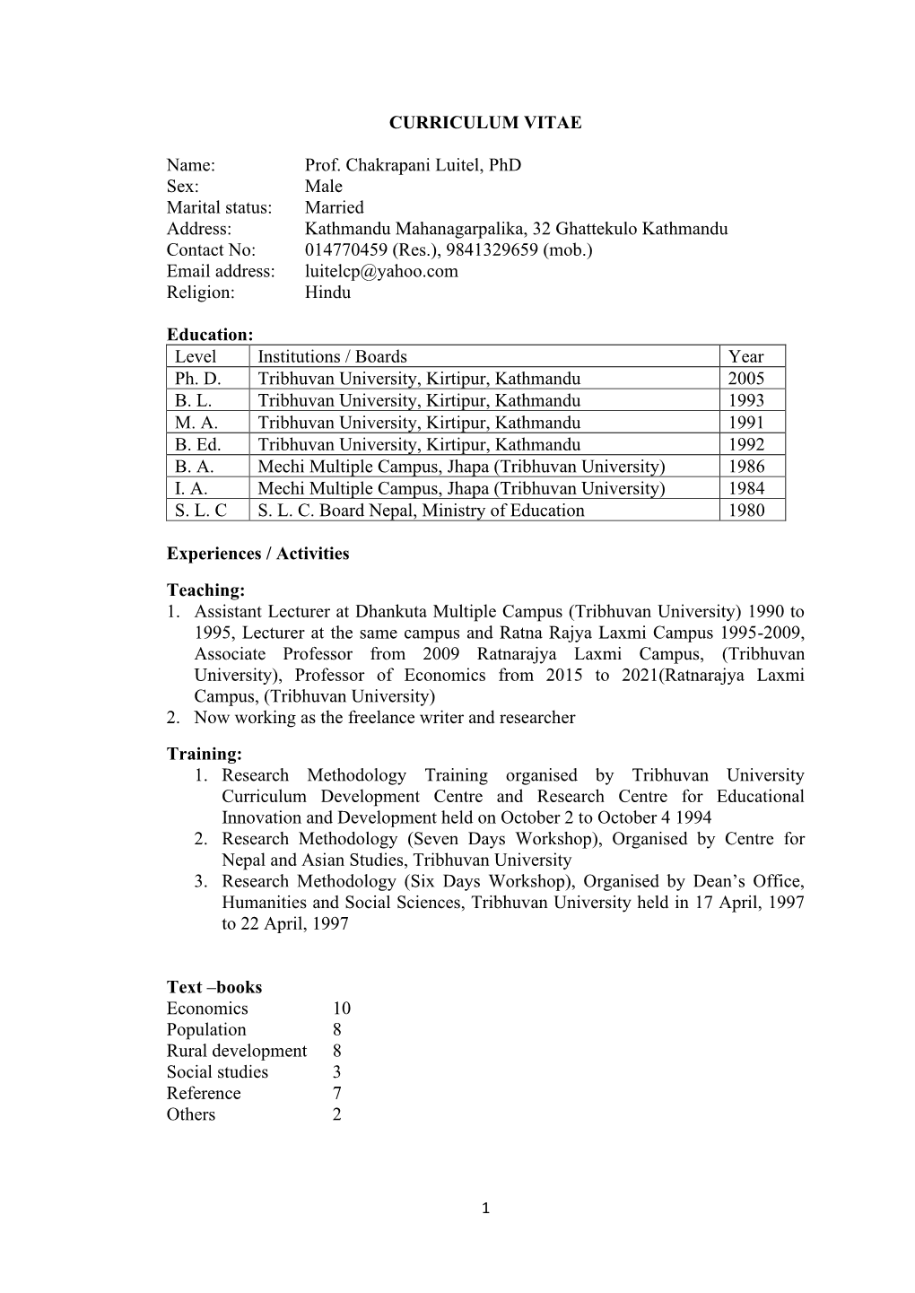 Full-CV-Of-Chakrapani-Luitel