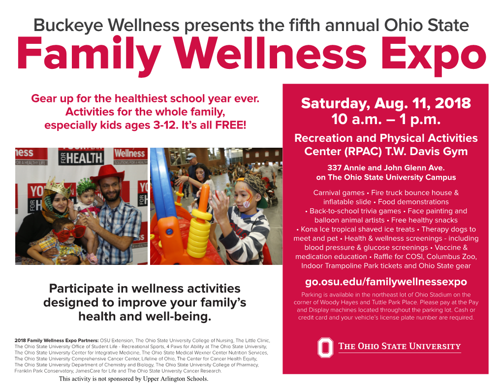 Buckeye Wellness Family Wellness Expo