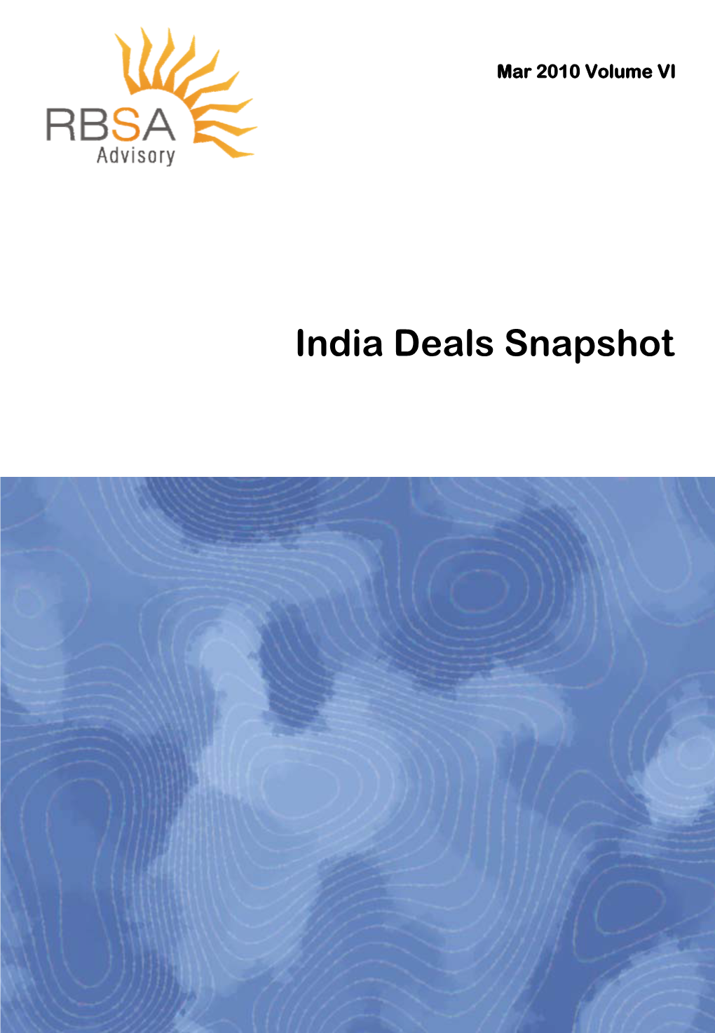 RBSA India Deals Snapshot March 2010-2