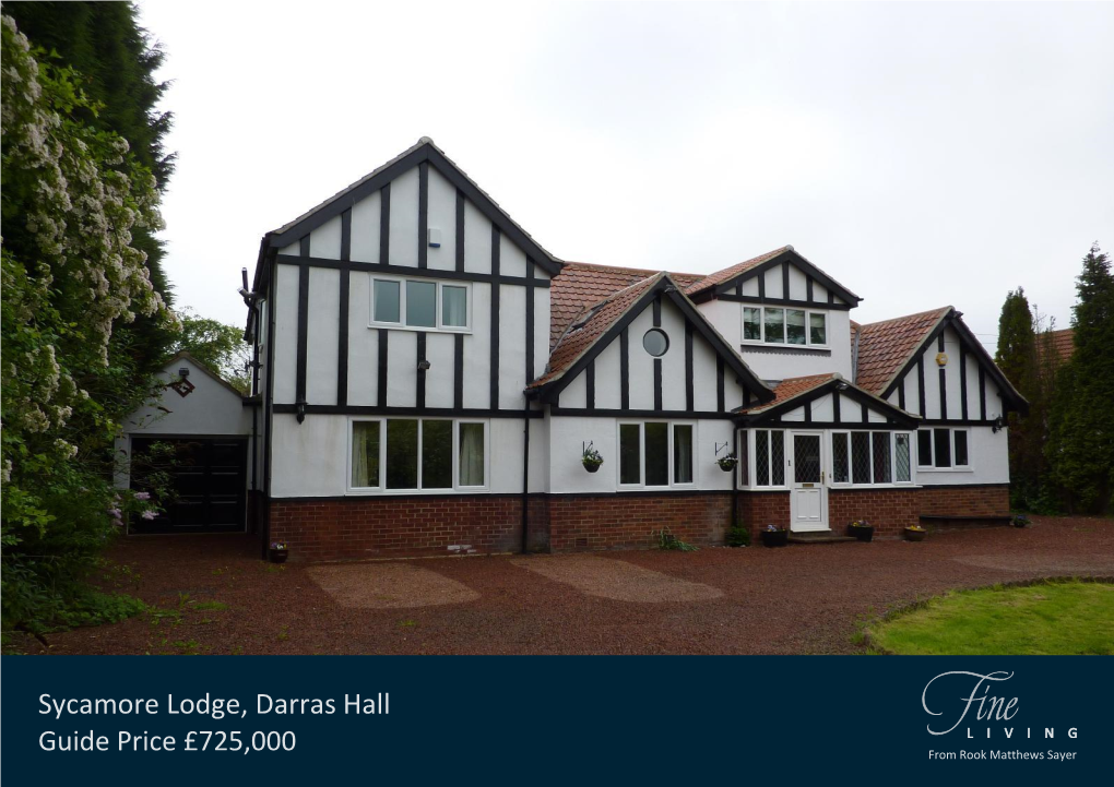 Sycamore Lodge, Darras Hall