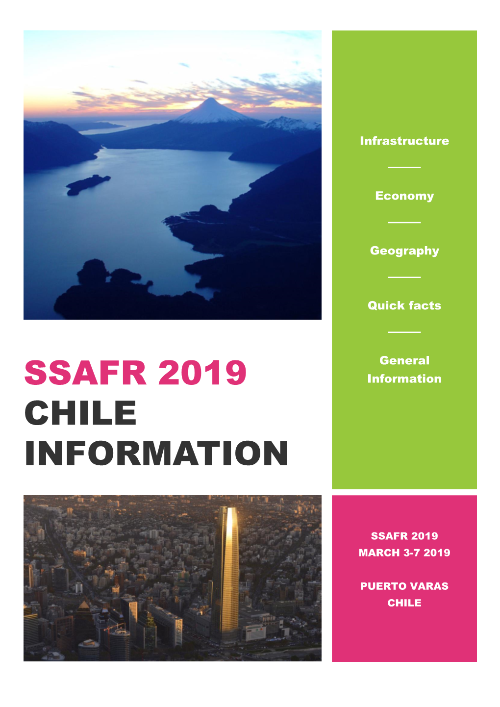 Ssafr 2019 Chile Information