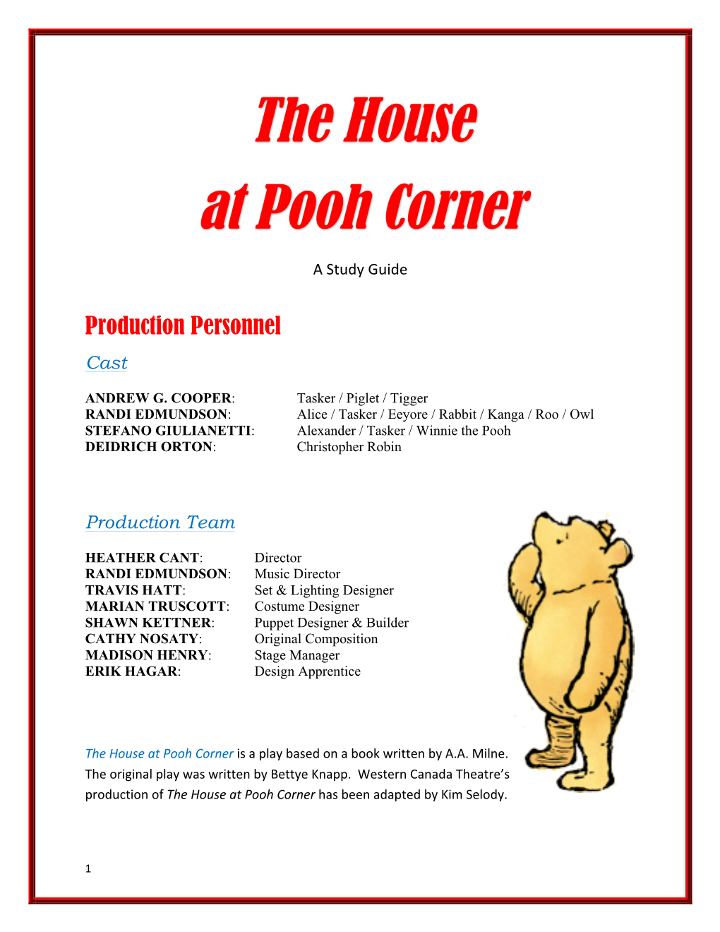 The House at Pooh Corner