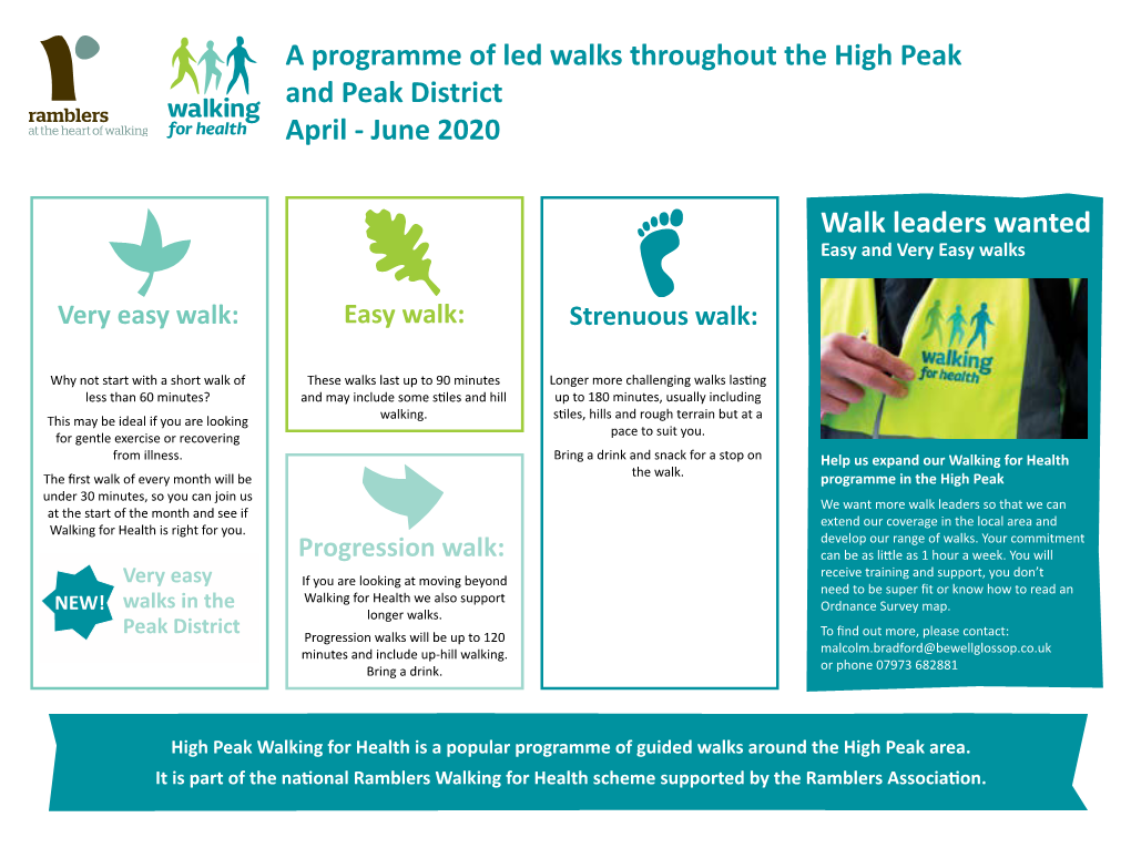 Walking for Health April