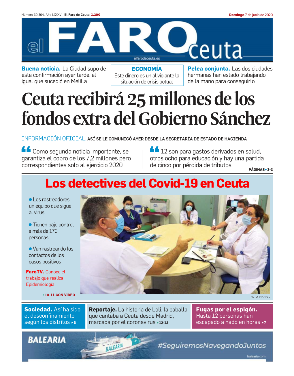 Ceuta Recibirá 25 Millones De Los Fondos Extra Del Gobierno Sánchez