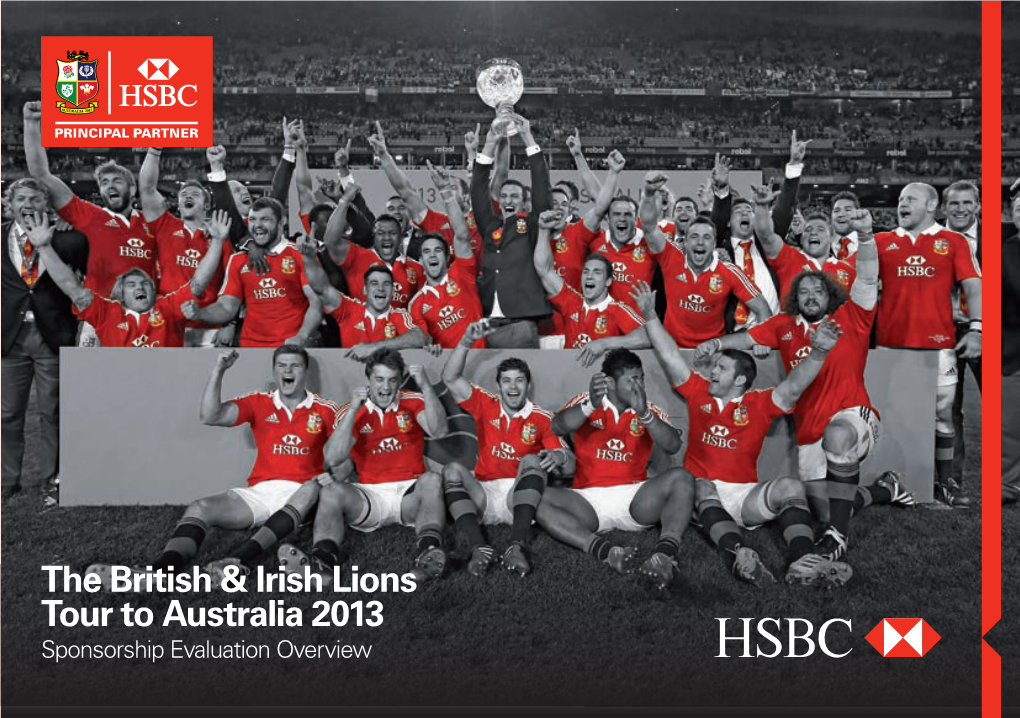 The British & Irish Lions Tour to Australia 2013
