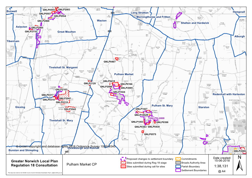 Pulham Market Map Book