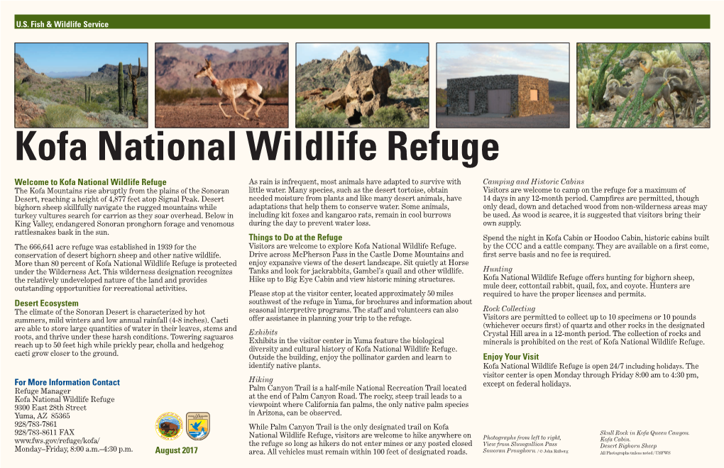 Kofa National Wildlife Refuge