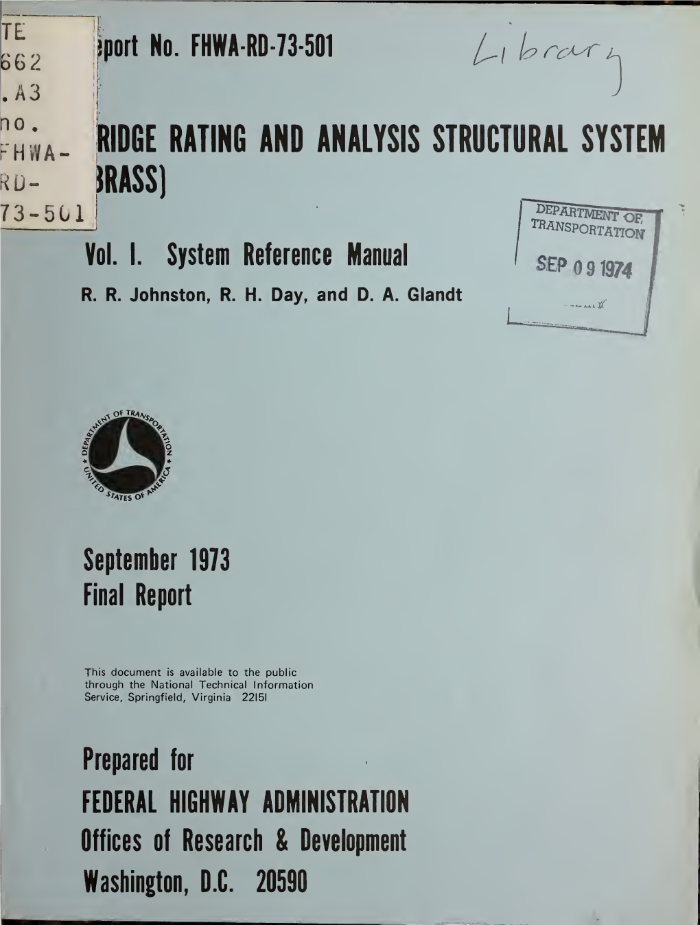 Bridge Rating and Analysis Structural System (BRASS)