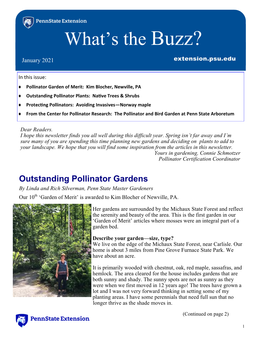 What's the Buzz? Pollinator Garden