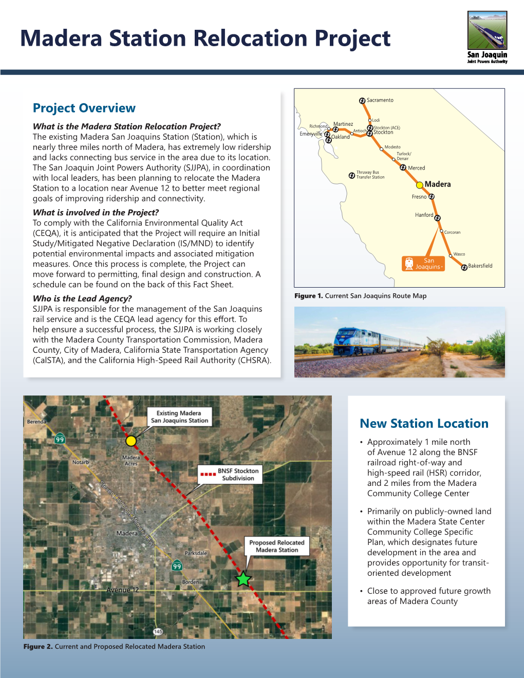 Madera Station Relocation Project