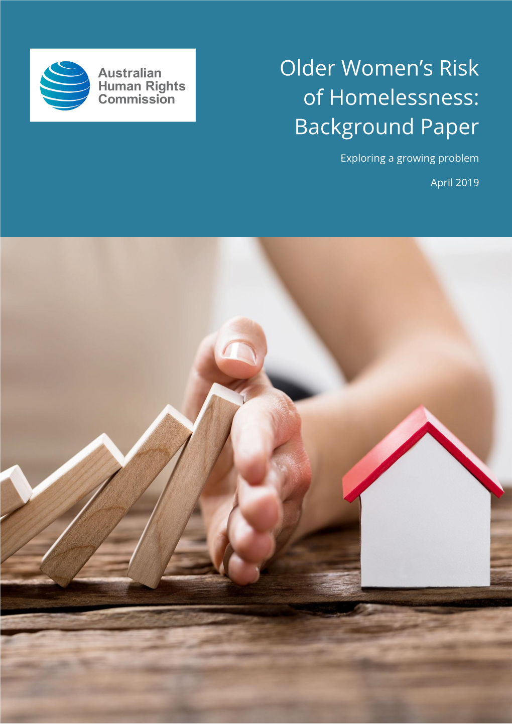 Older Women's Risk of Homelessness: Background Paper