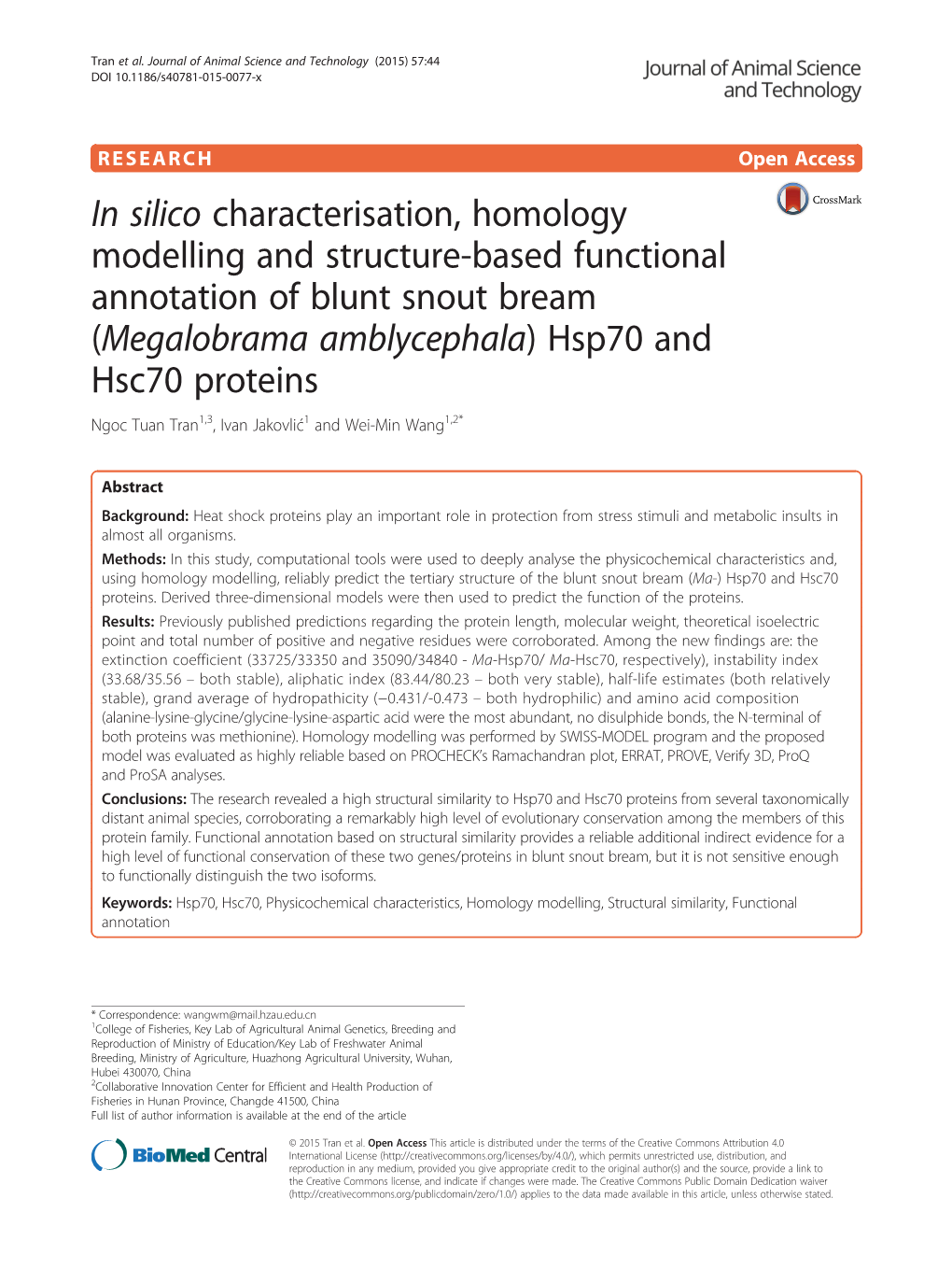 Occurrence and Identification of Emeria Species in Broiler Rearing