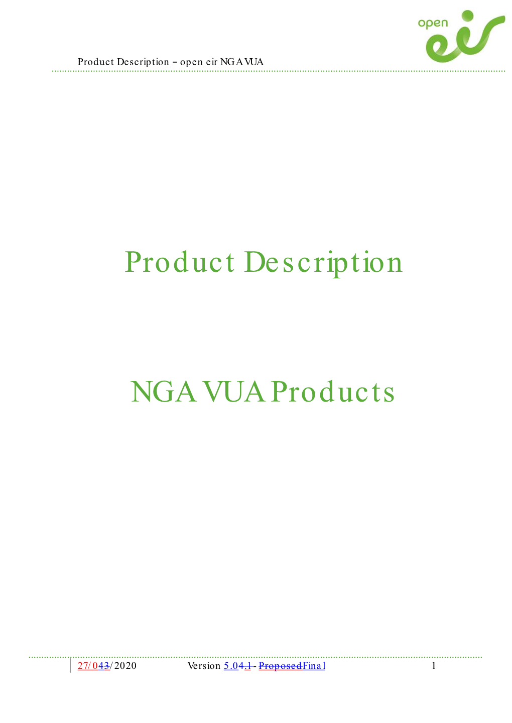 Product Description NGA VUA Products