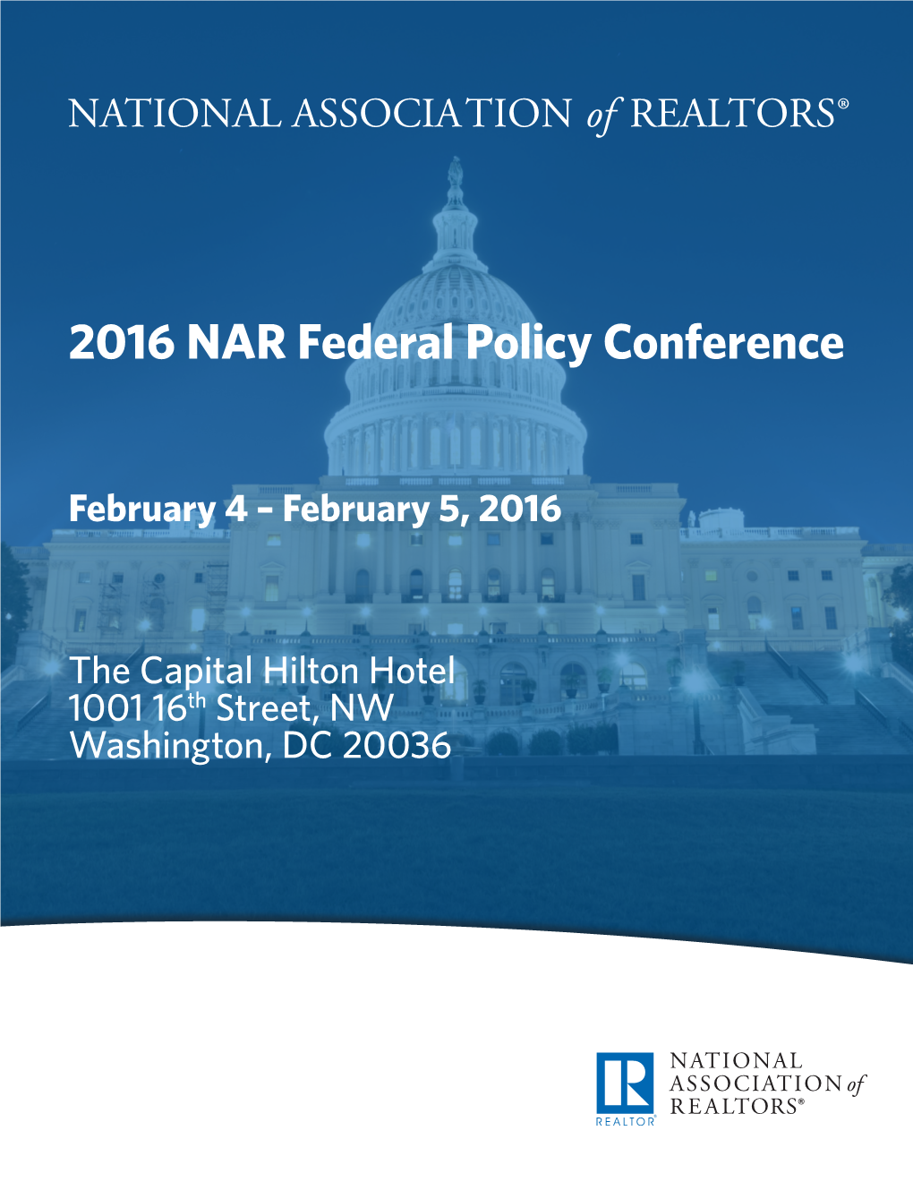 2016 NAR Federal Policy Conference