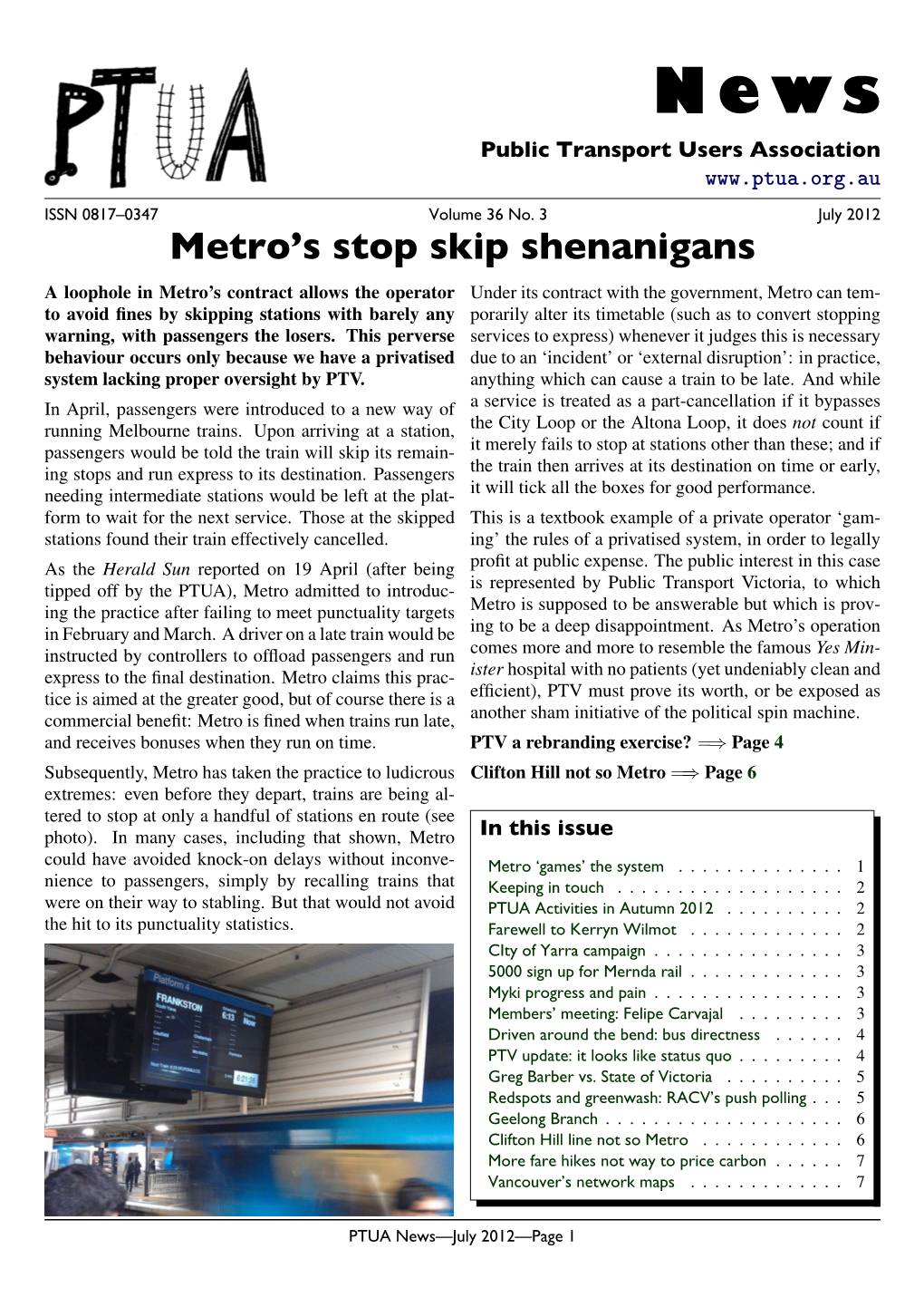 Metro's Stop Skip Shenanigans