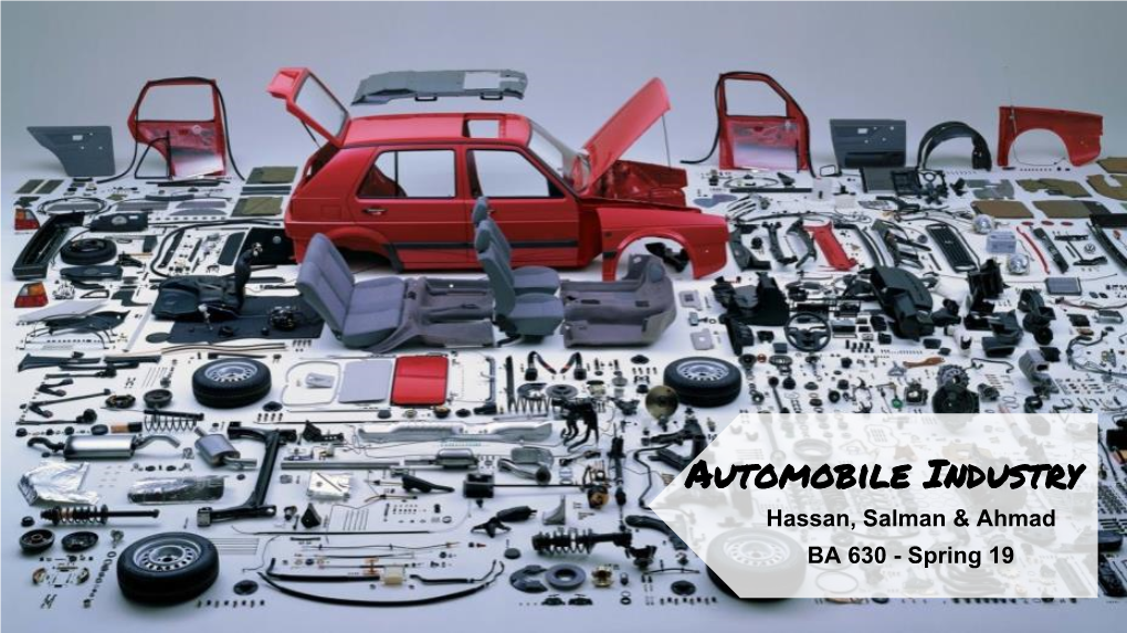 Automobile Industry.Pdf