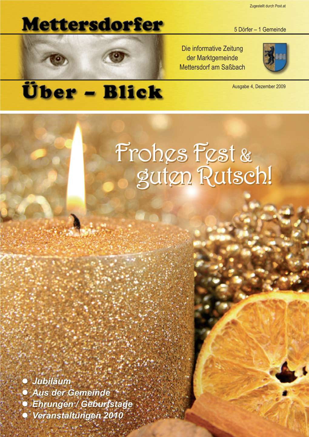 4. Überblick Dezember 2009