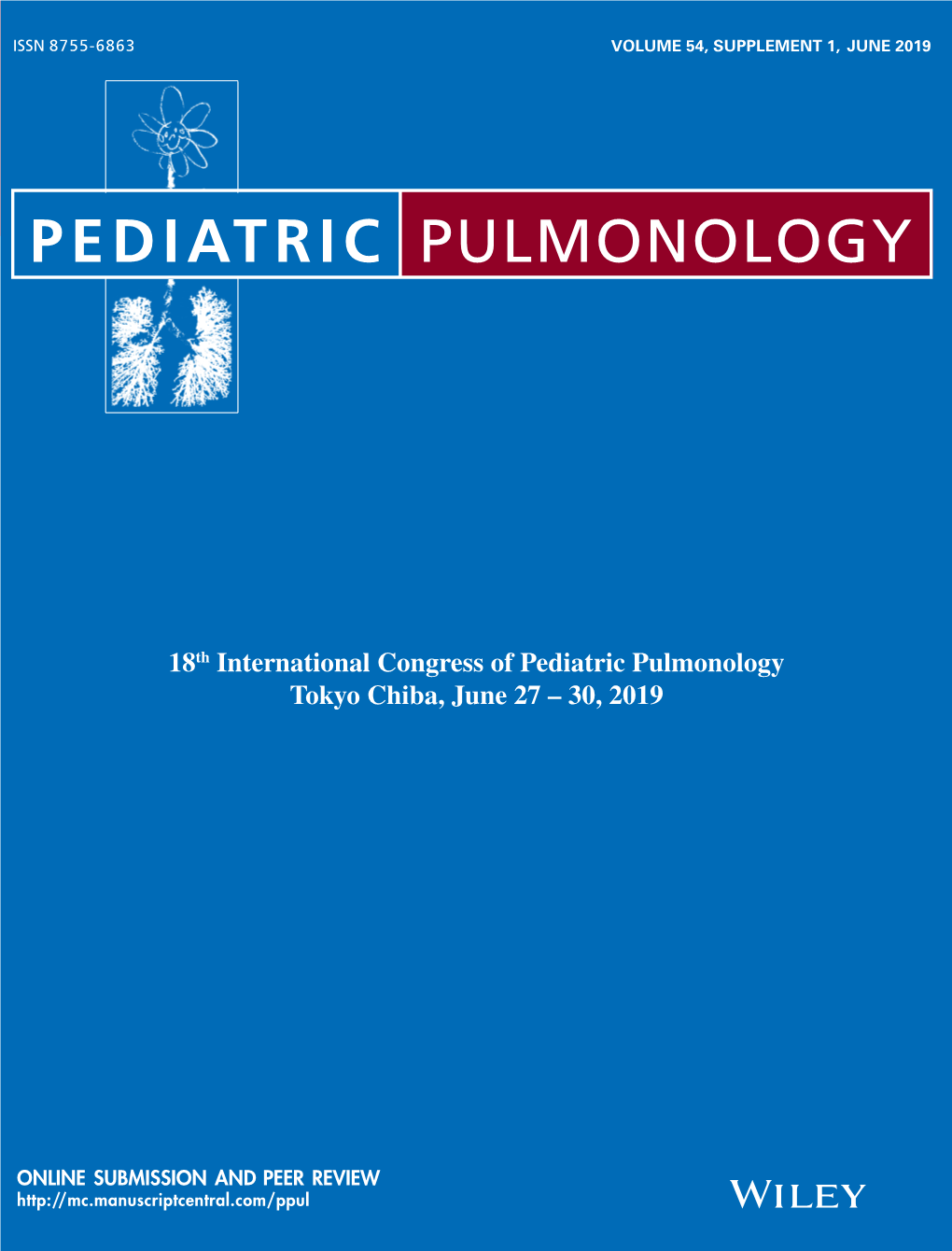 18Th International Congress of Pediatric