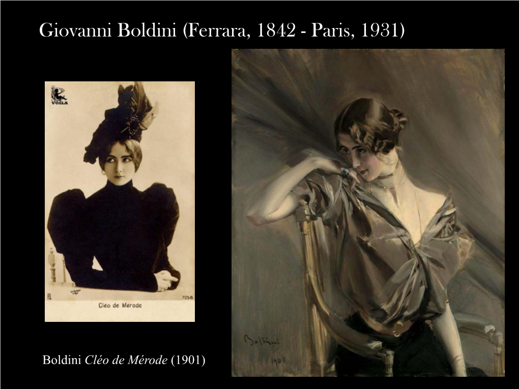 Giovanni Boldini (Ferrara, 1842 - Paris, 1931)
