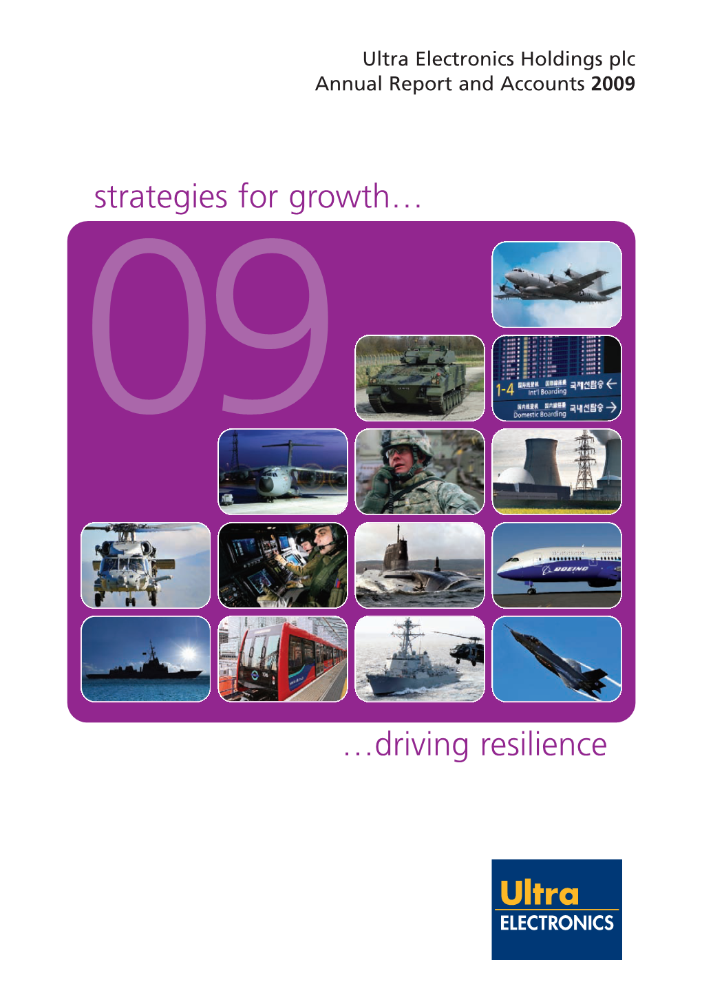 Strategies for Growth… …Driving Resilience