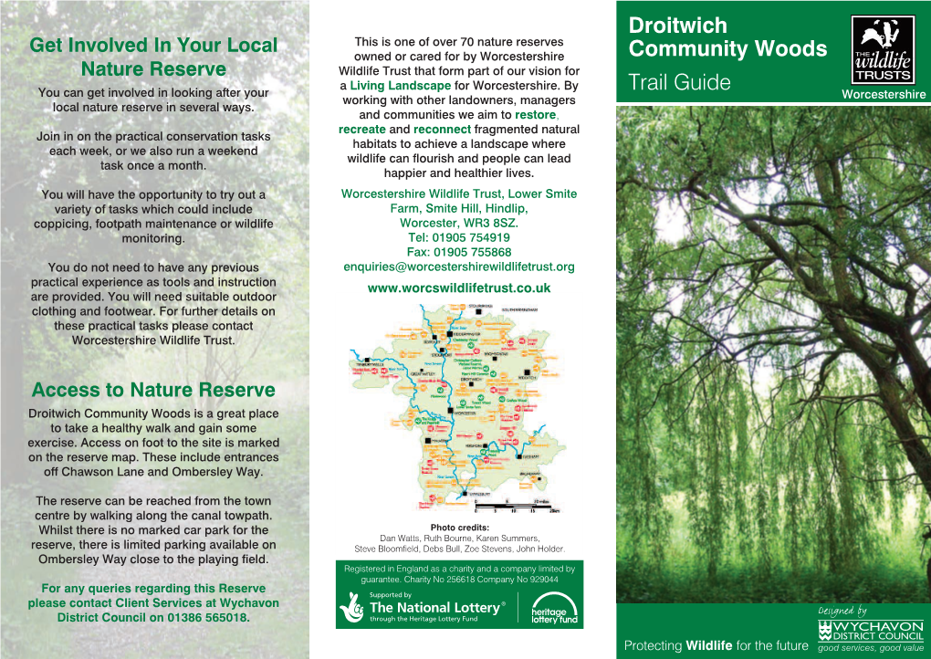 Droitwich Community Woods Trail Guide