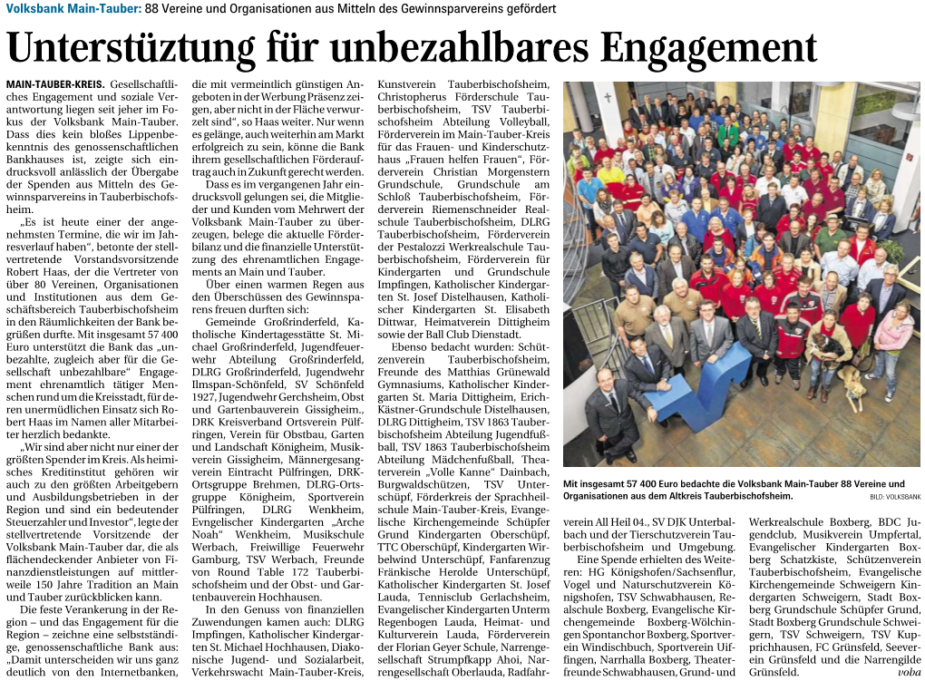 Unterstüztung Für Unbezahlbares Engagement Der Widersprüche“