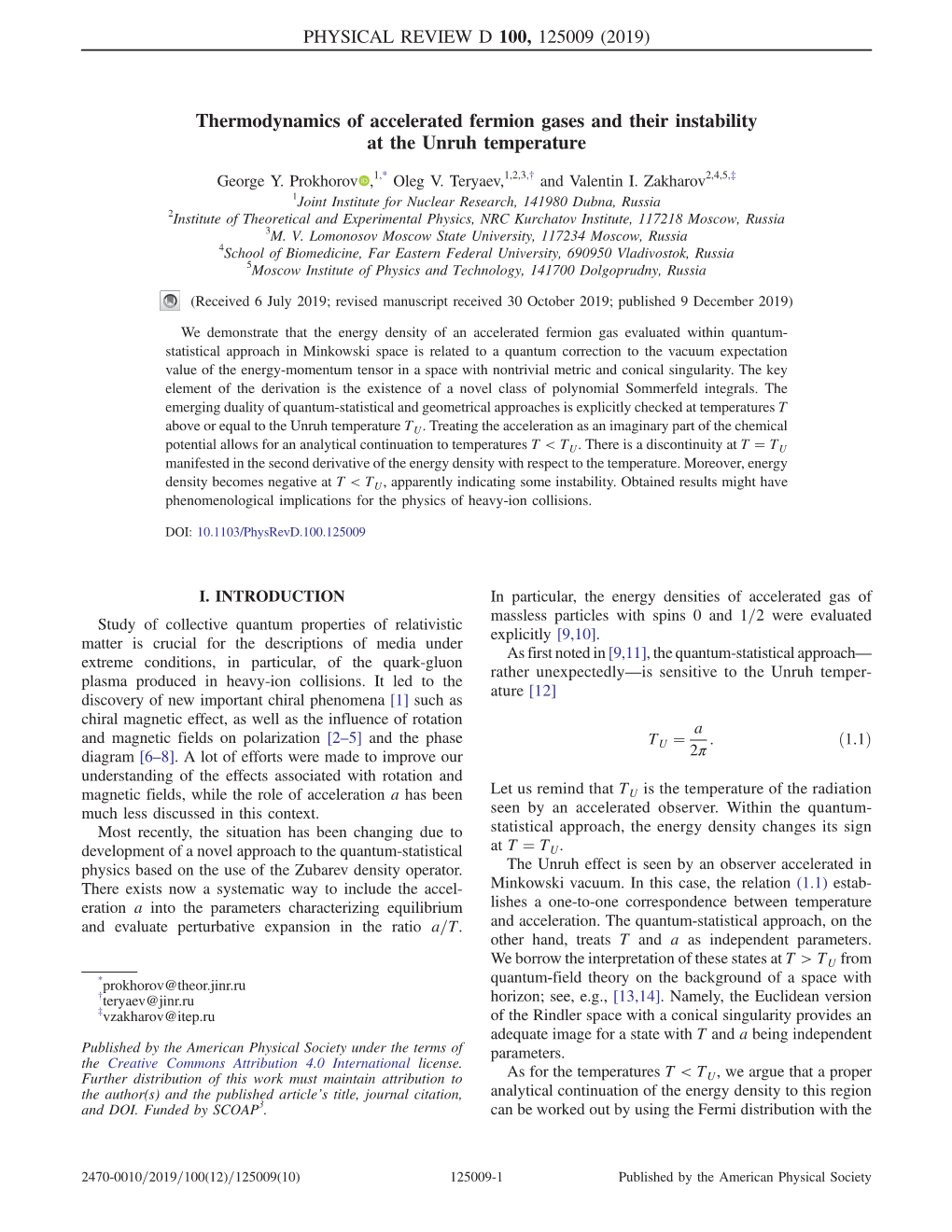 Thermodynamics of Accelerated Fermion Gases and Their Instability at the Unruh Temperature