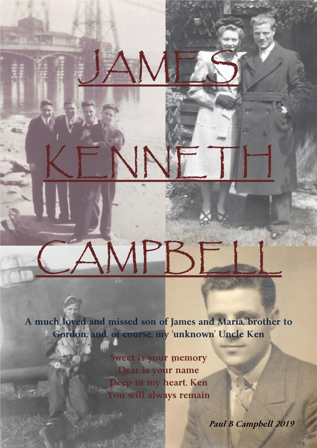 James Kenneth Campbell 102 (Ceylon) Squadron ~ Pocklington