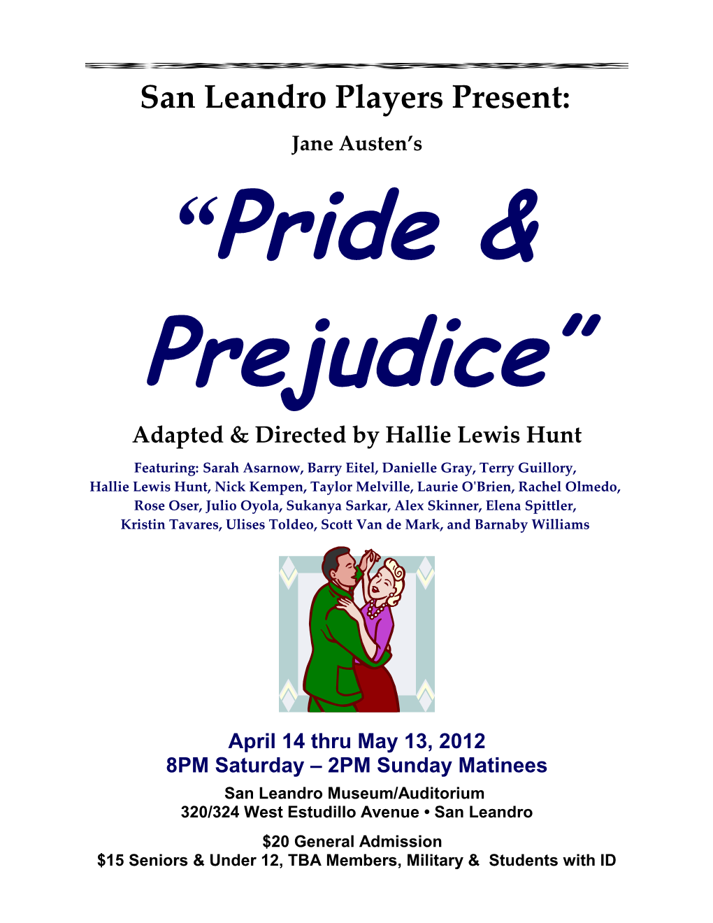 San Leandro Players Present