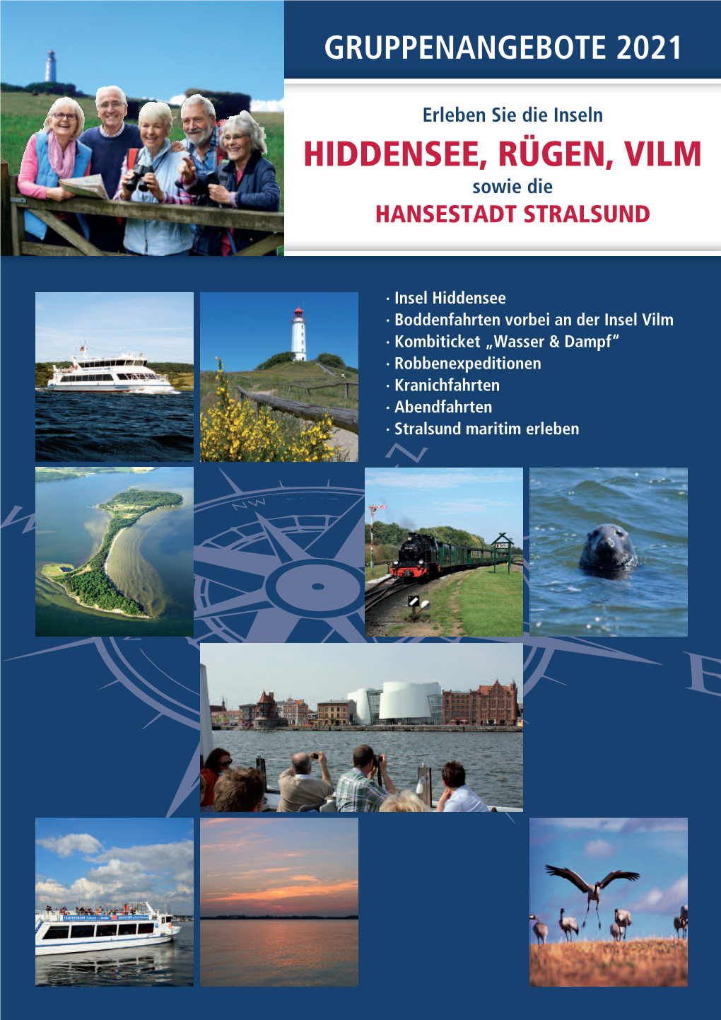 HIDDENSEE, RÜGEN, VILM Sowie Die HANSESTADT STRALSUND