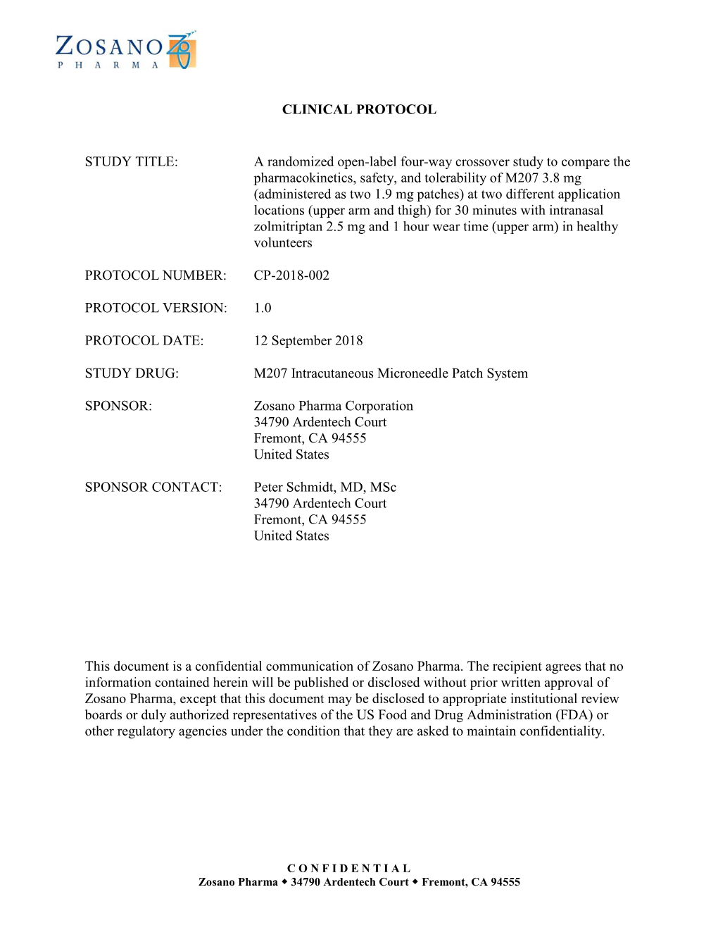 A Randomized Open-Label Four-Way Crossover Study To