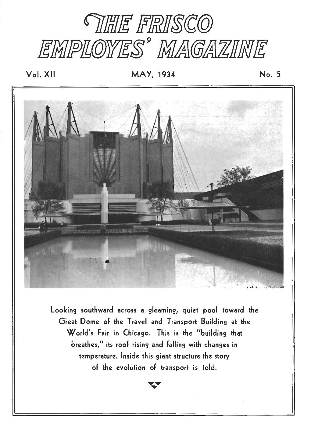 The Frisco Employes' Magazine, May 1934