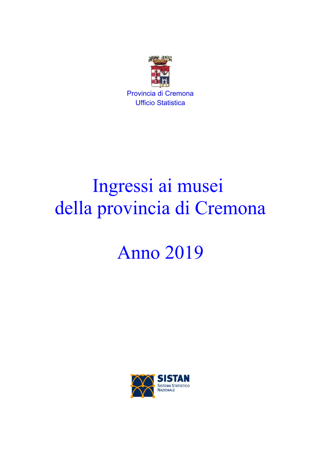 Report Ingressi Ai Musei 2019