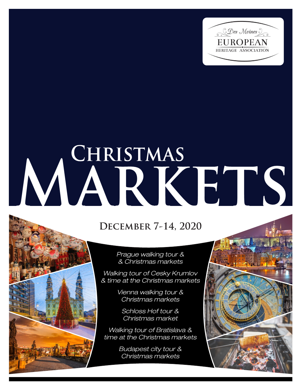 Christmas Markets December 7-14, 2020