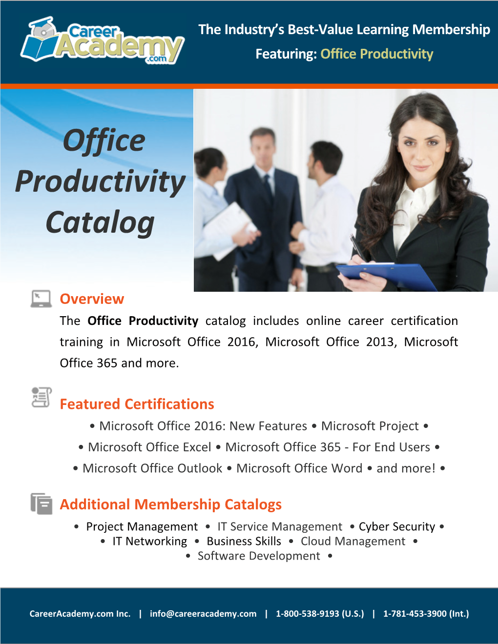 Office Productivity Catalog