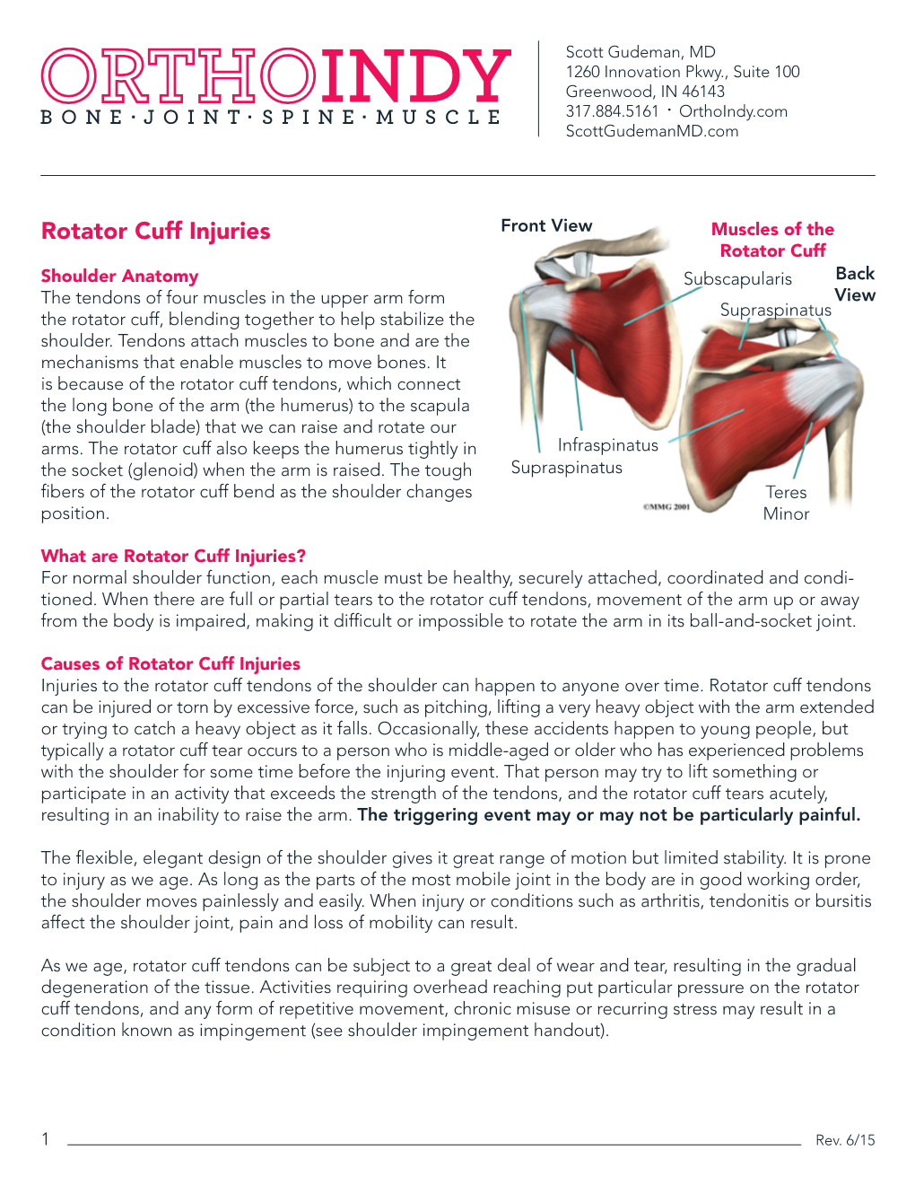 Rotator Cuff Injuries