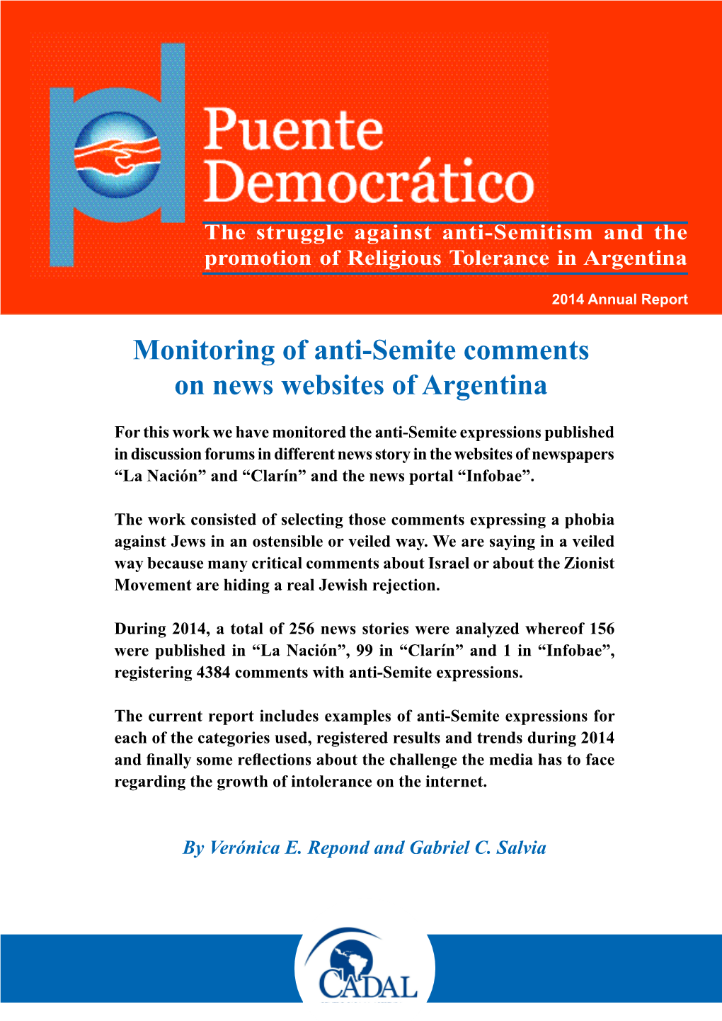 Monitoring of Anti-Semite Comments on News Websites of Argentina