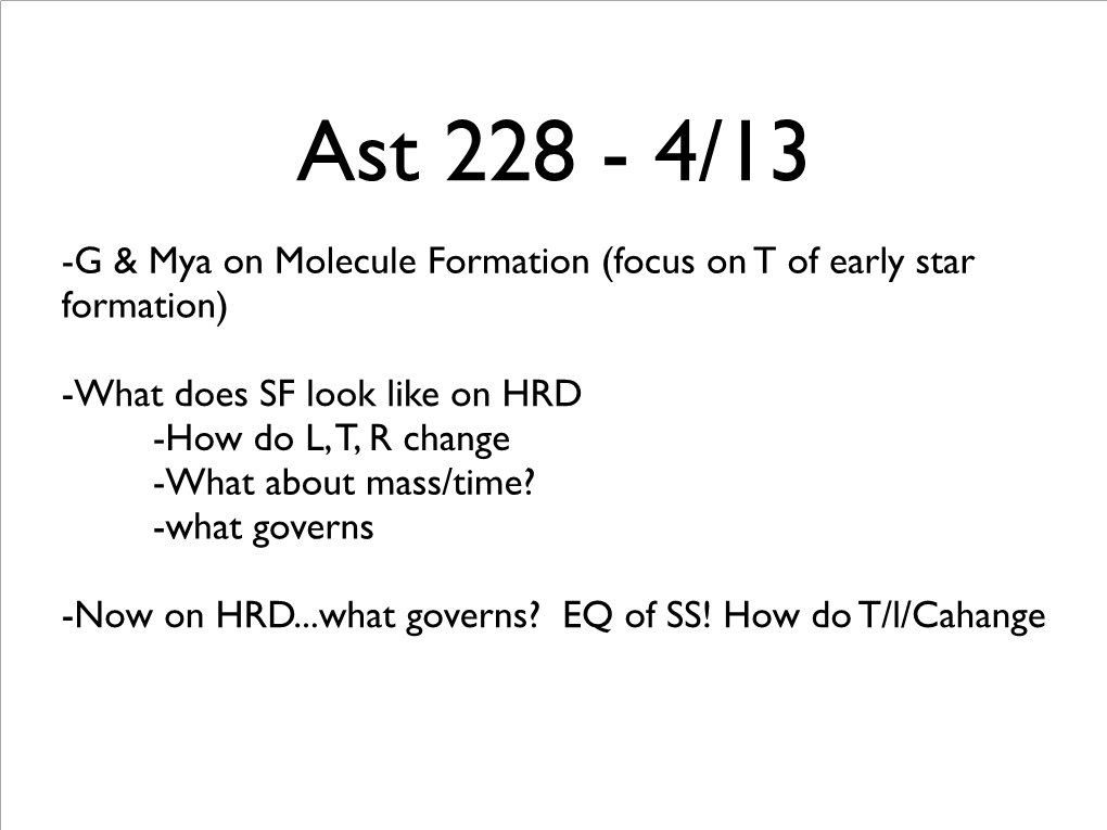 Ast 228 - 4/13