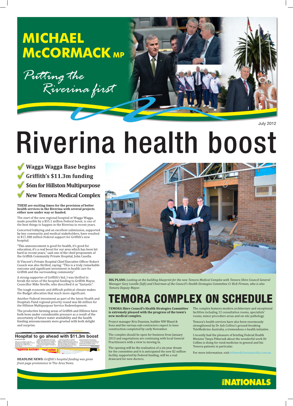 Putting the Riverina First