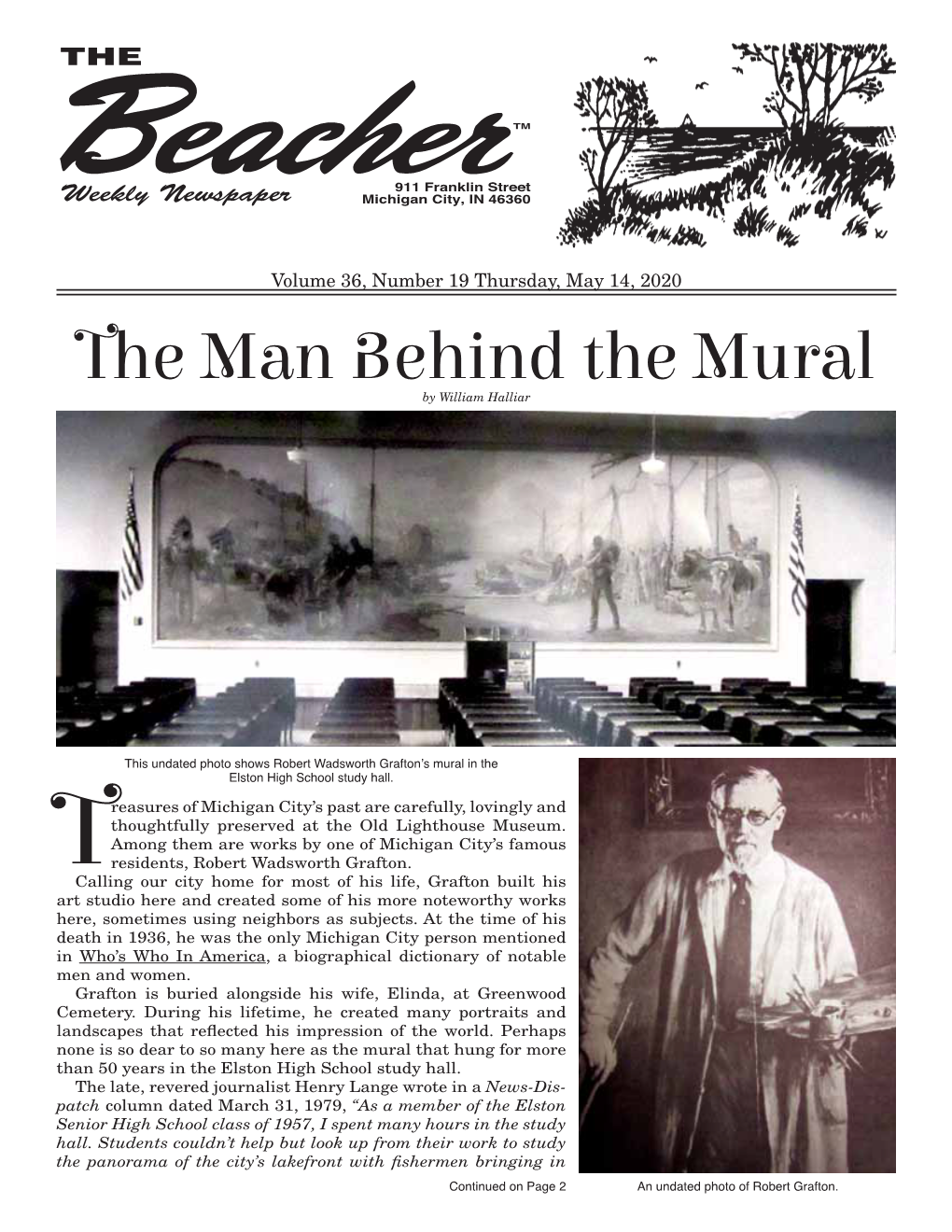 The Man Behind the Mural by William Halliar
