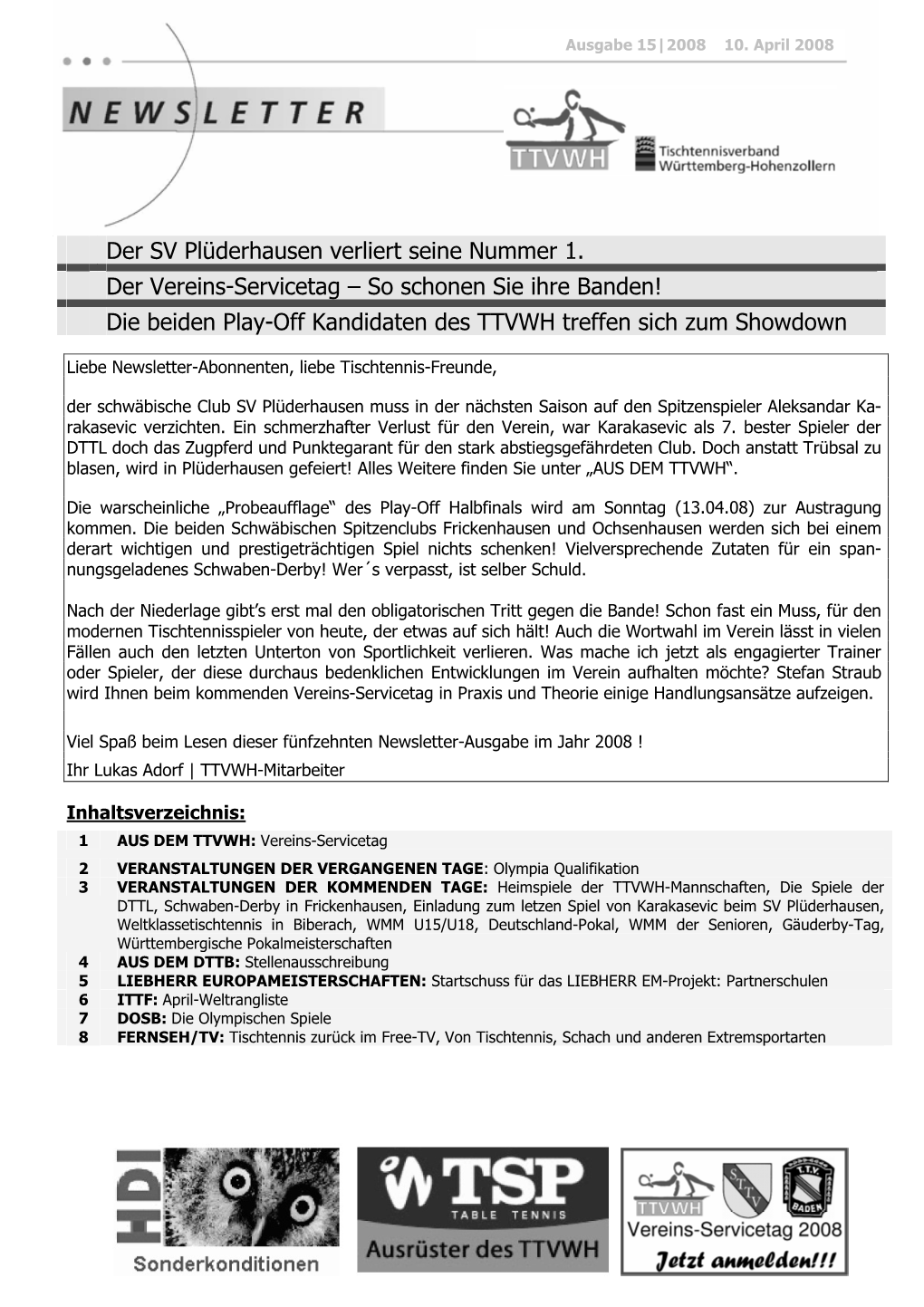 TTVWH-Informationen 15-2008