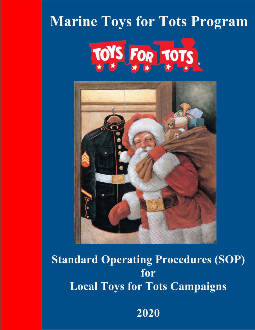 Standard Operating Procedures (SOP) for Local Toys for Tots Campaigns