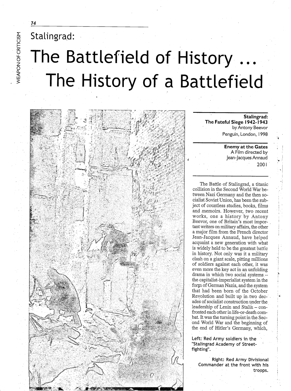 The Battle of Stalingrad